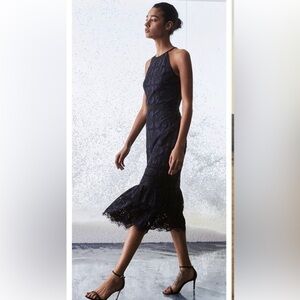 Banana Republic Lace Midi Dress